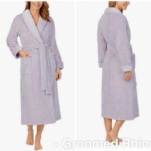 Carole Hochman Lavender Plush Wrap Robe Size L